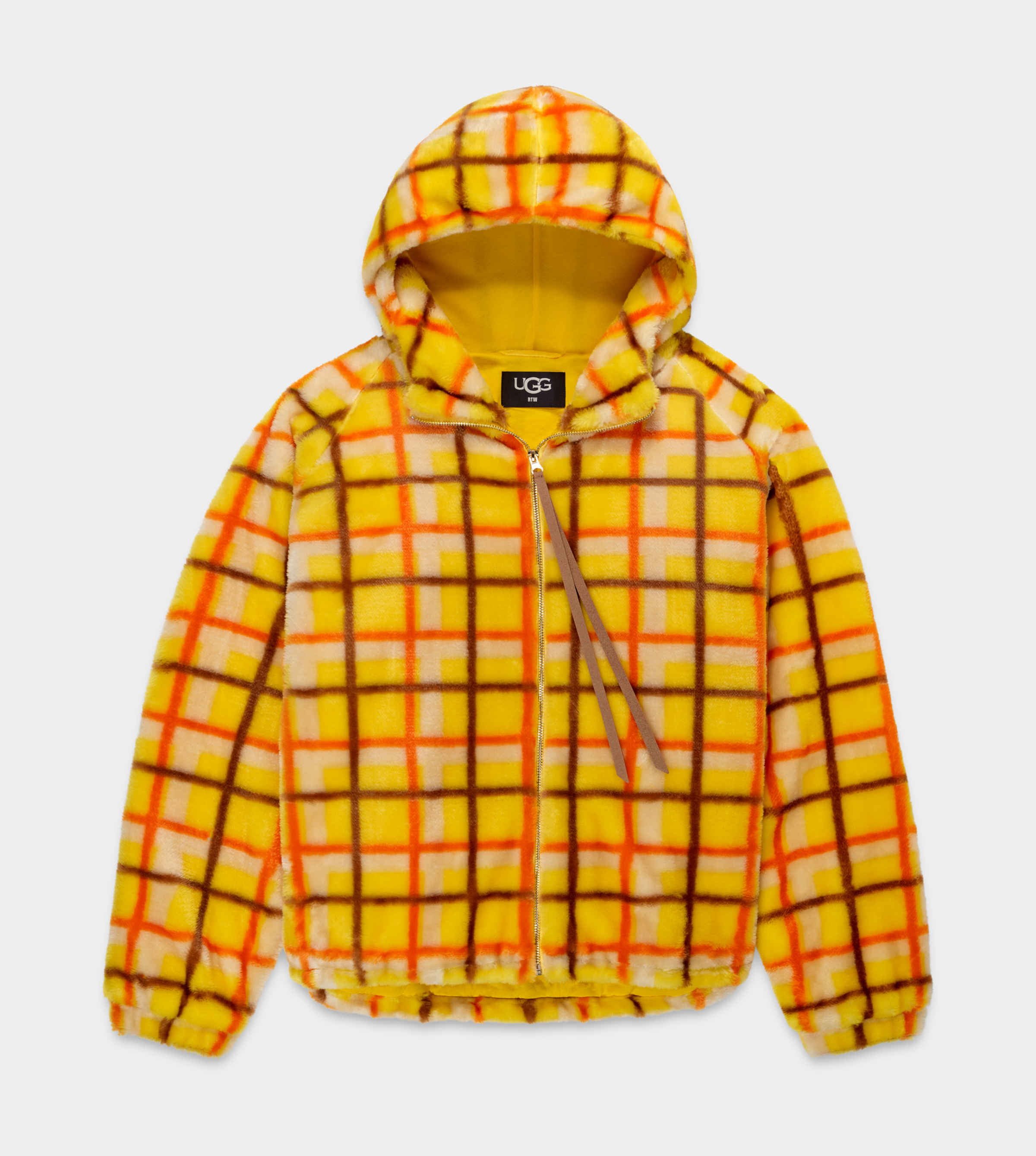 Plaid yellow jacket cheap